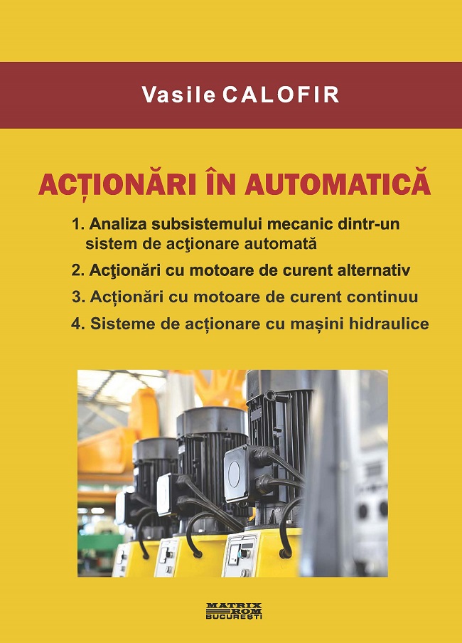 Actionari in automatica | Editura Matrix Rom
